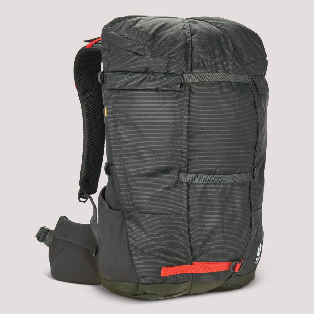 How to attach sleeping bag to backpack?