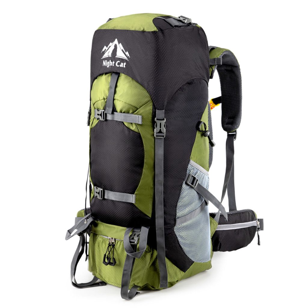 How to attach sleeping bag to backpack?