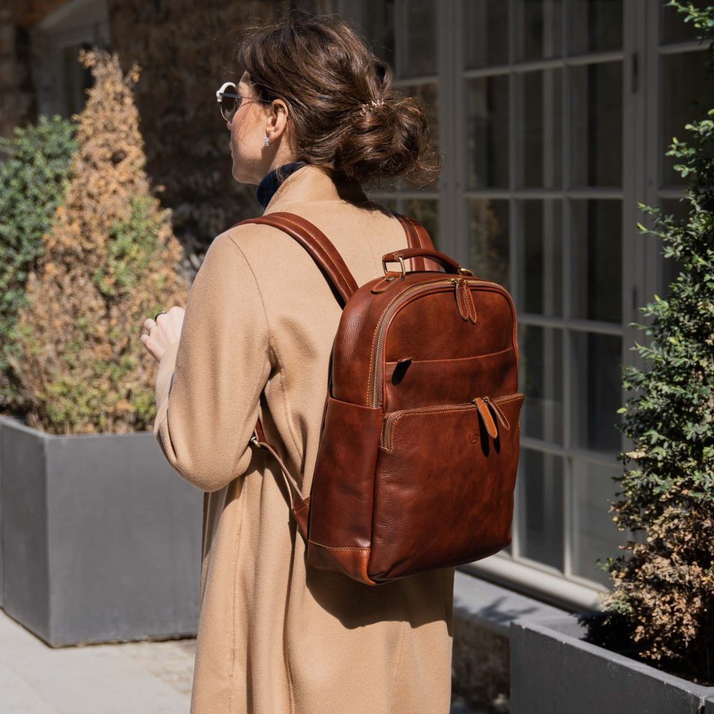 Women's backpack for work