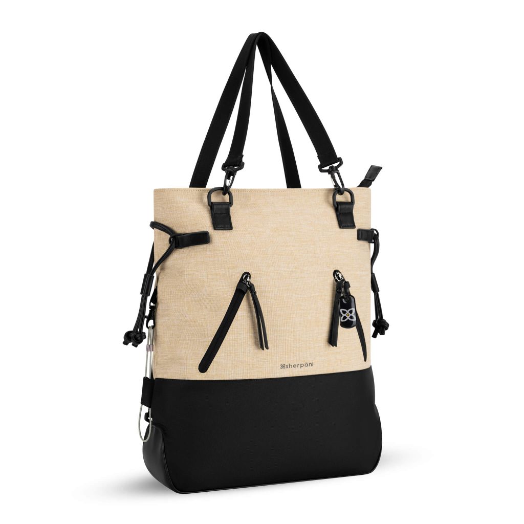  travel tote bag with zipper