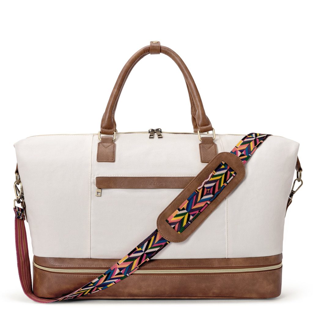 Canvas travel tote