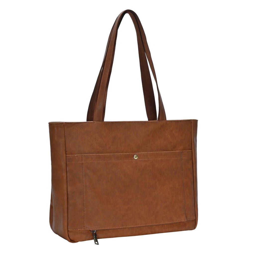 Travel tote leather