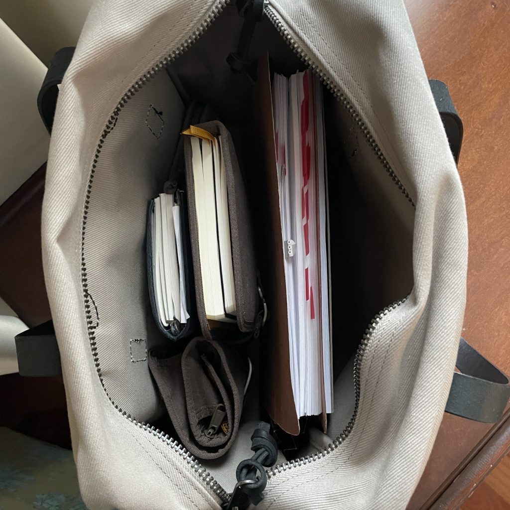 Travel carry on tote