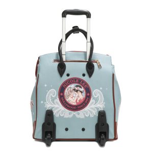 Rolling tote bags for travel