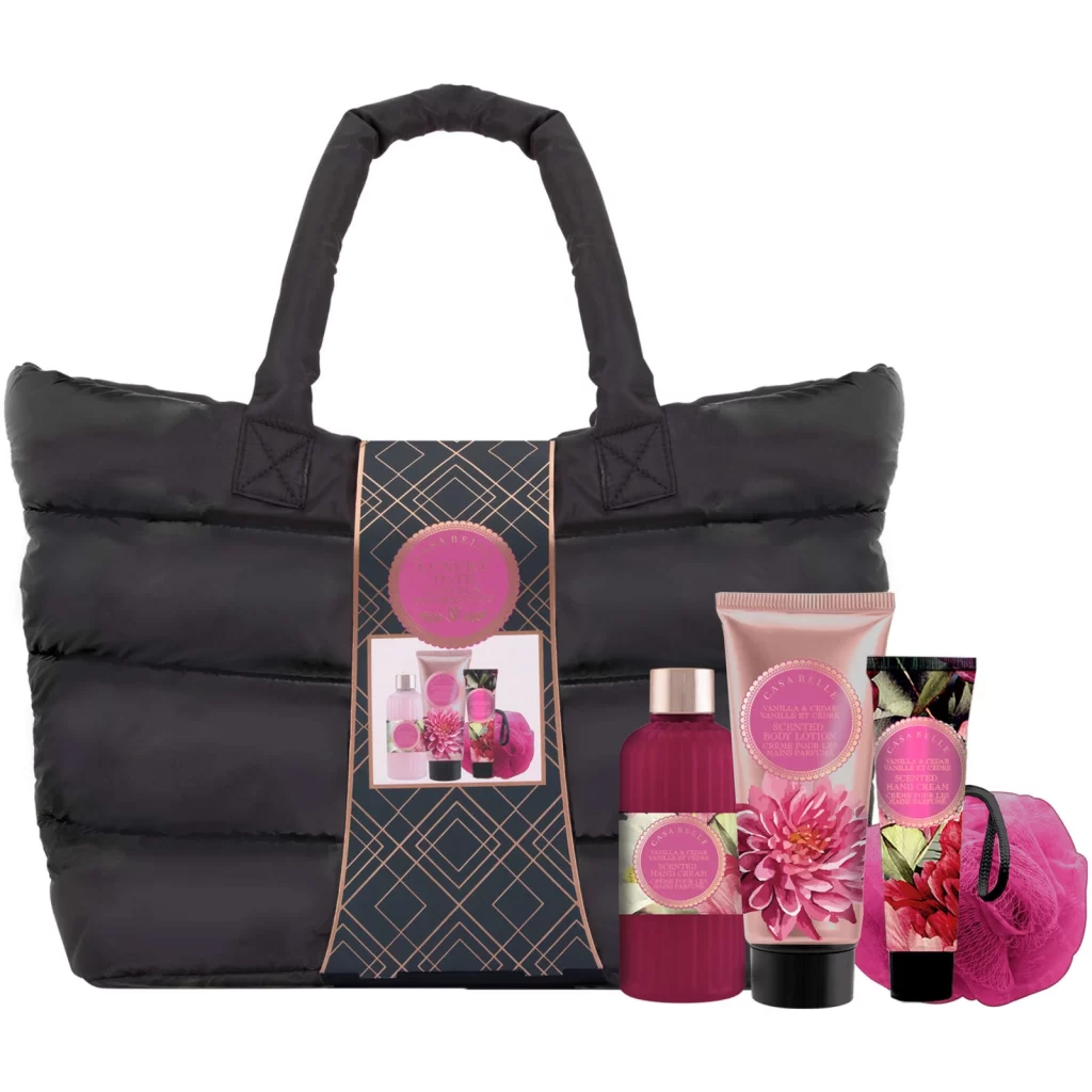 Luxury travel tote