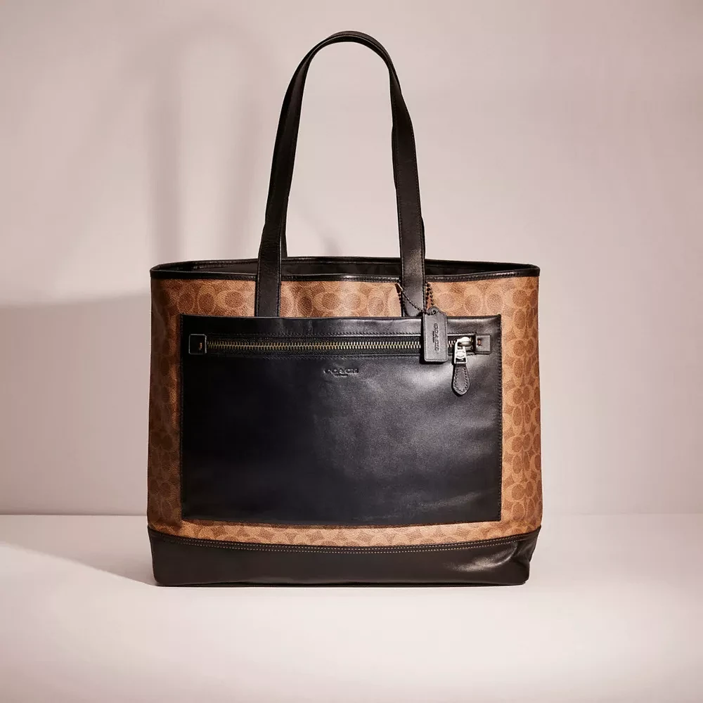 Coach travel tote