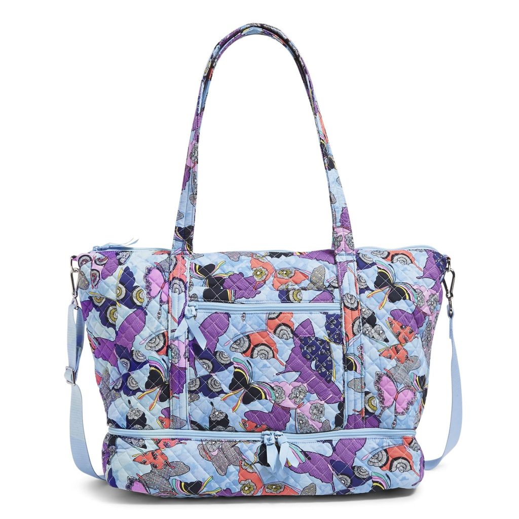 vera bradley deluxe travel tote