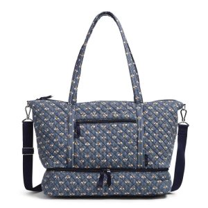 vera bradley deluxe travel tote