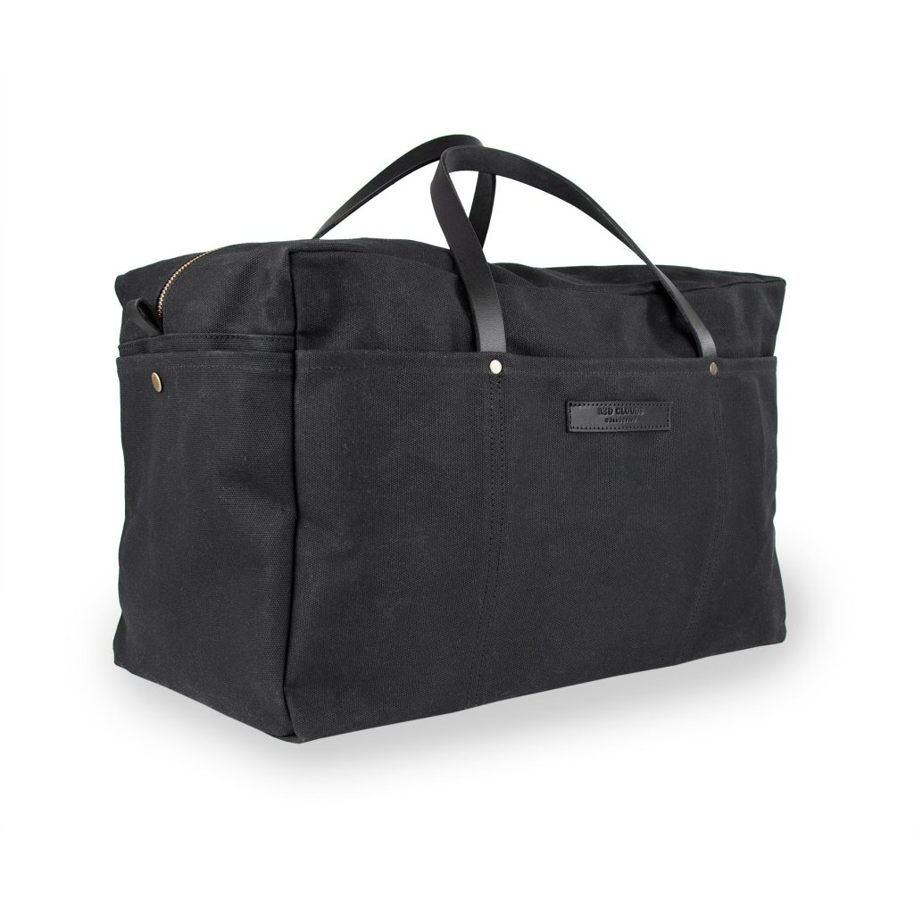 canvas travel tote