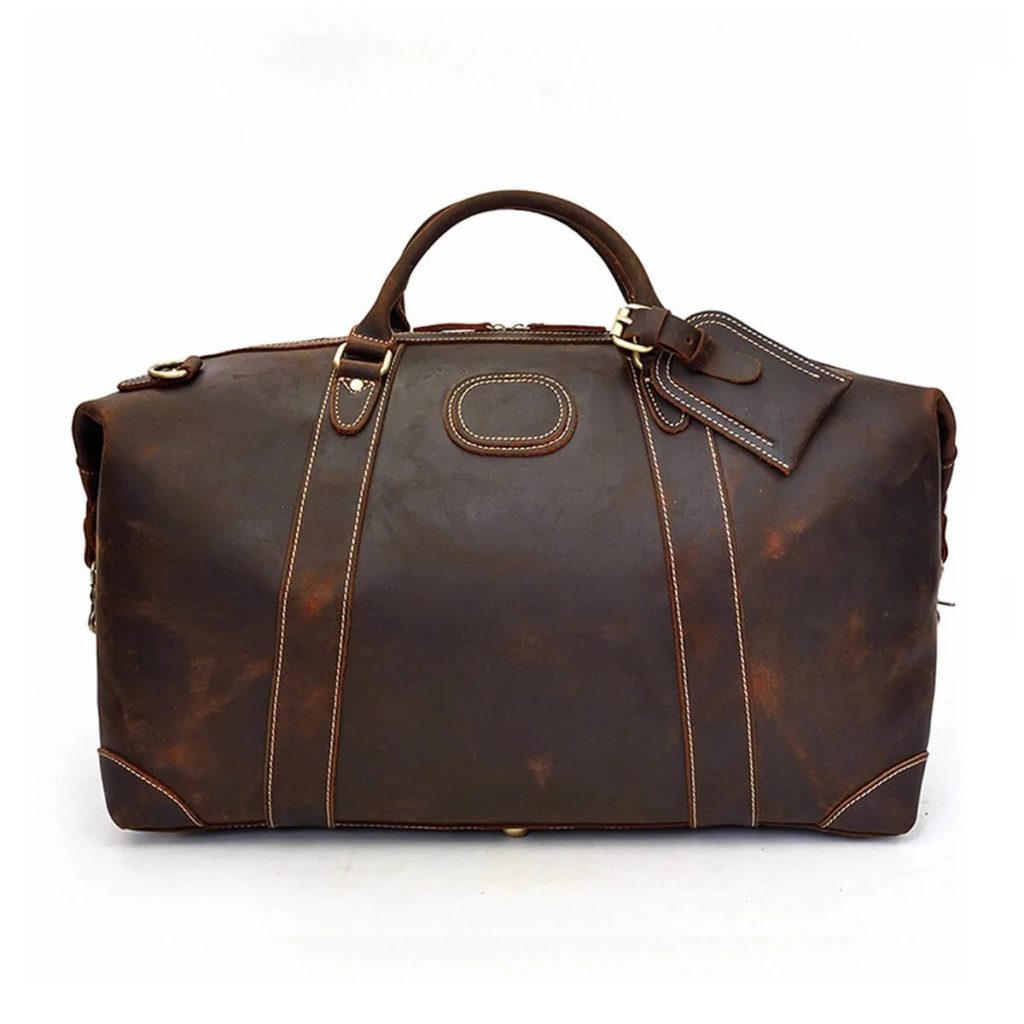 luxury travel tote