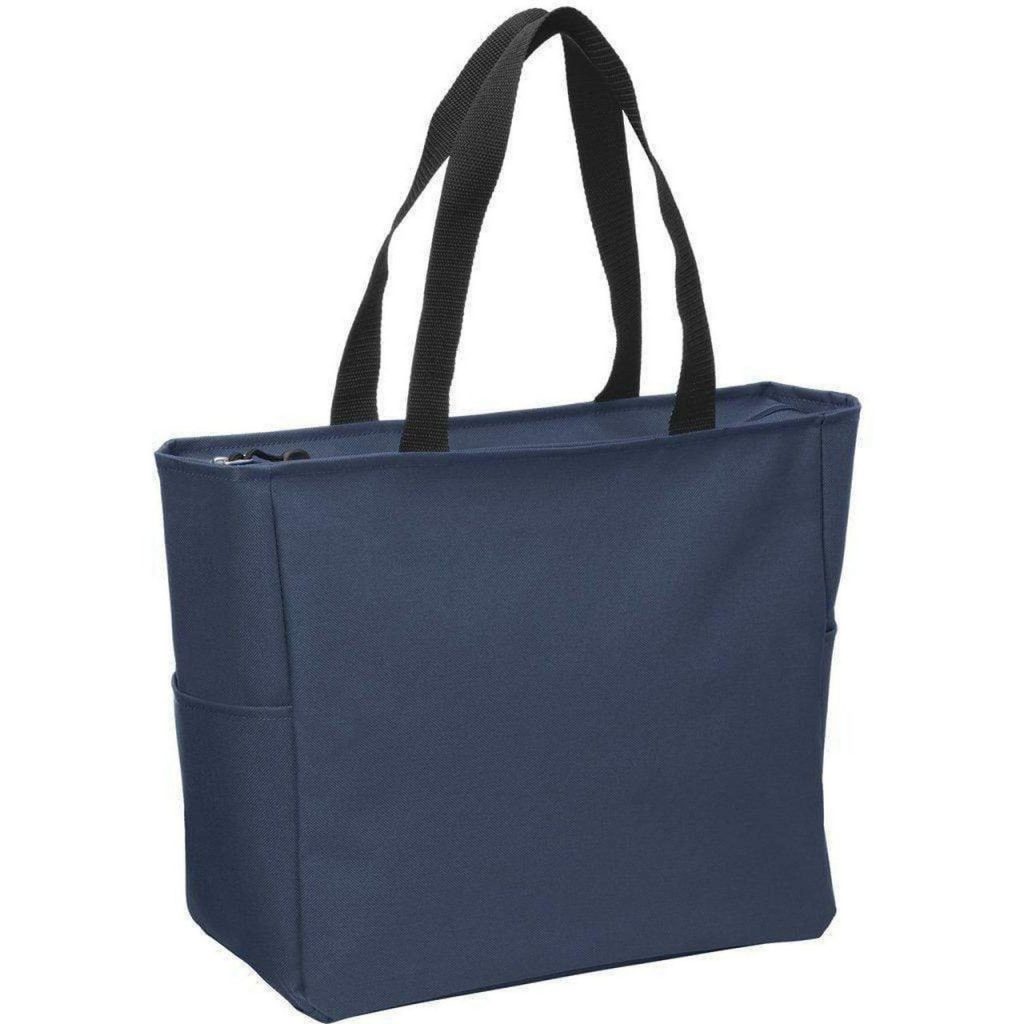 travel tote bag with zipper