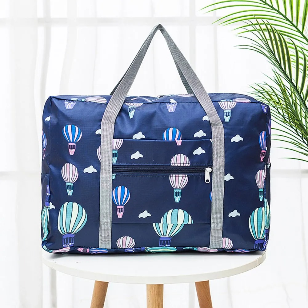 travel tote bag with luggage sleeve